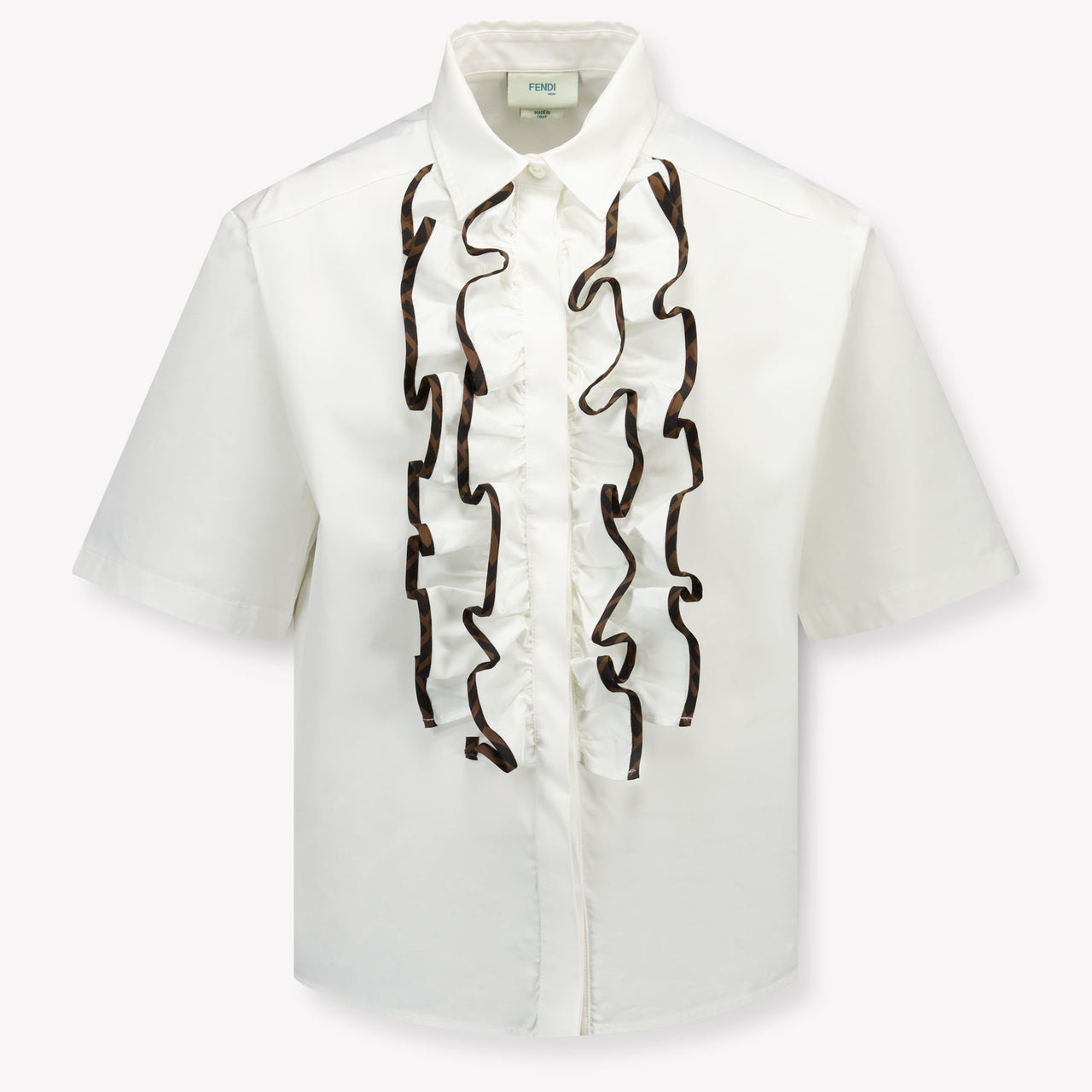Fendi Ragazzo Ragazze Camicetta dentro Bianco