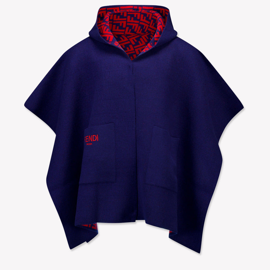 Fendi Enfant Filles Foulard Navy