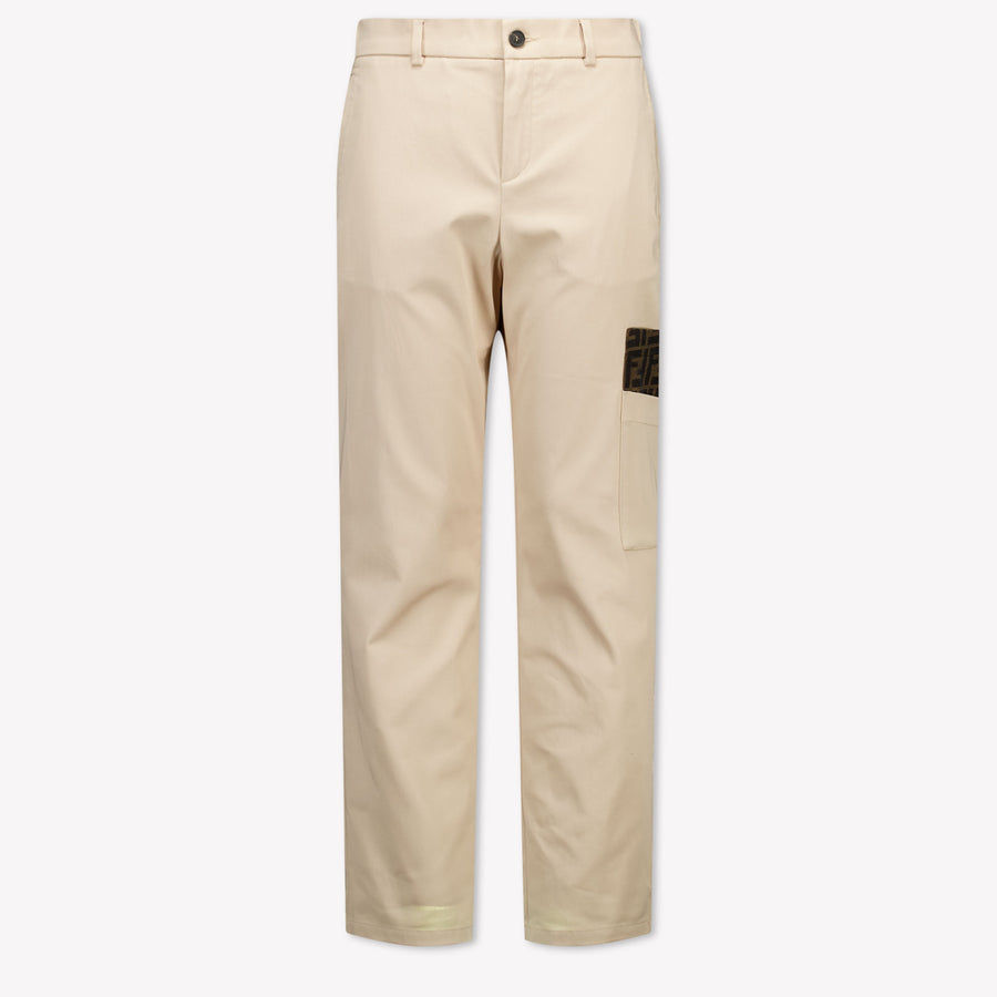 Fendi Boys Trouser in Beige