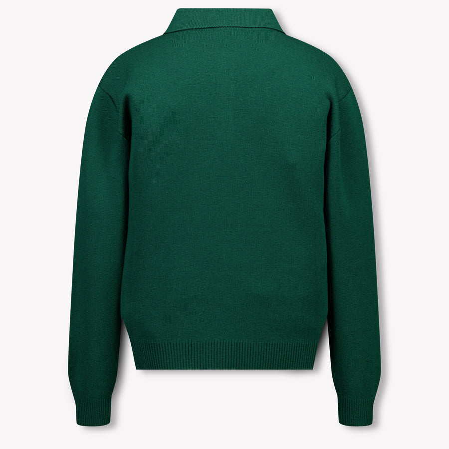 Fendi Kinder Jungen Pullover Dunkelgrün