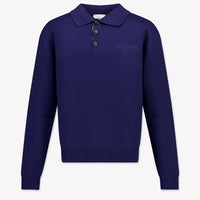 Fendi Kinder Jungen Pullover Marineblau