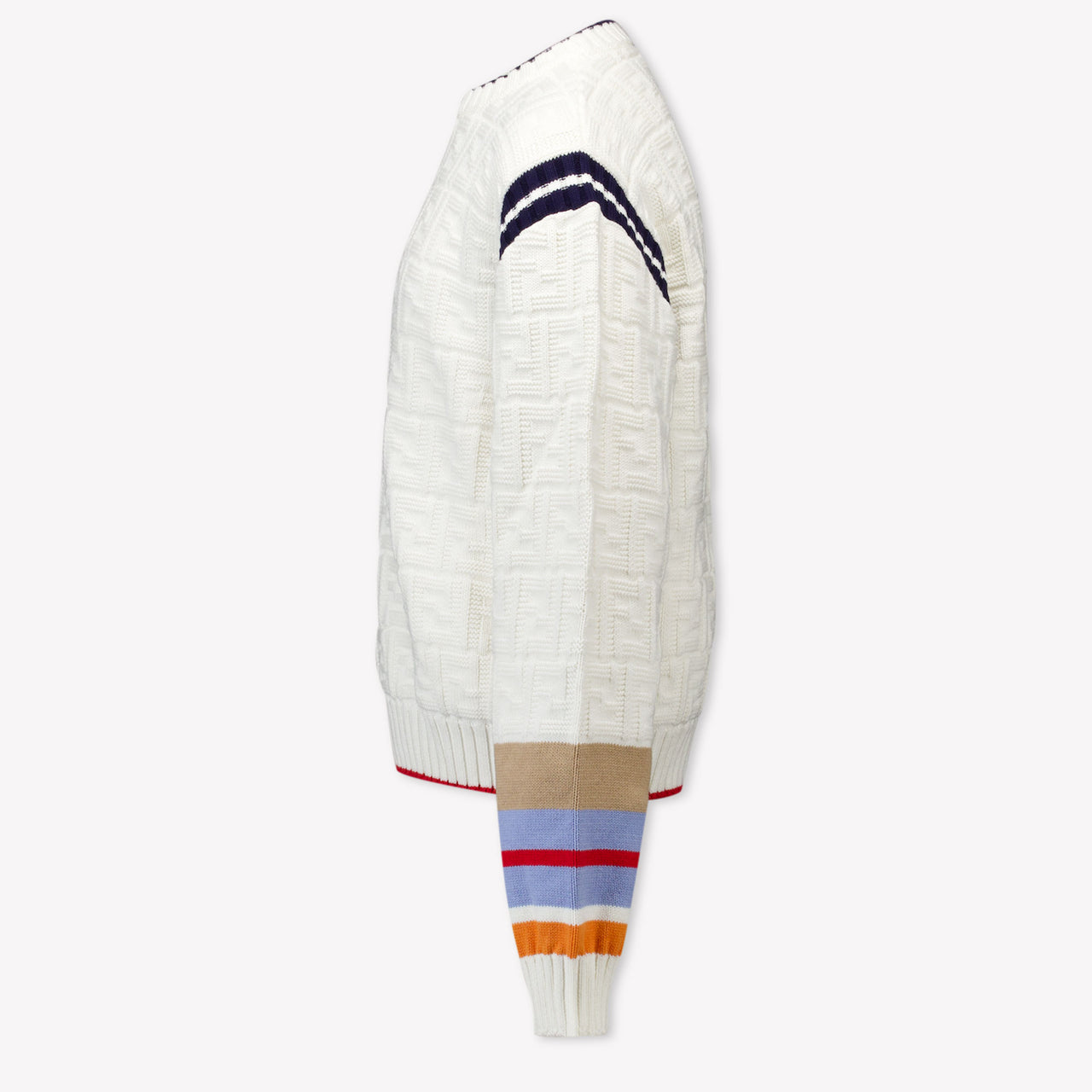 Fendi Enfant Garçons Pull dans le blanc off
