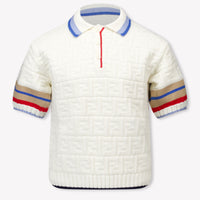 Fendi Ragazzo Ragazzi Polo Off White