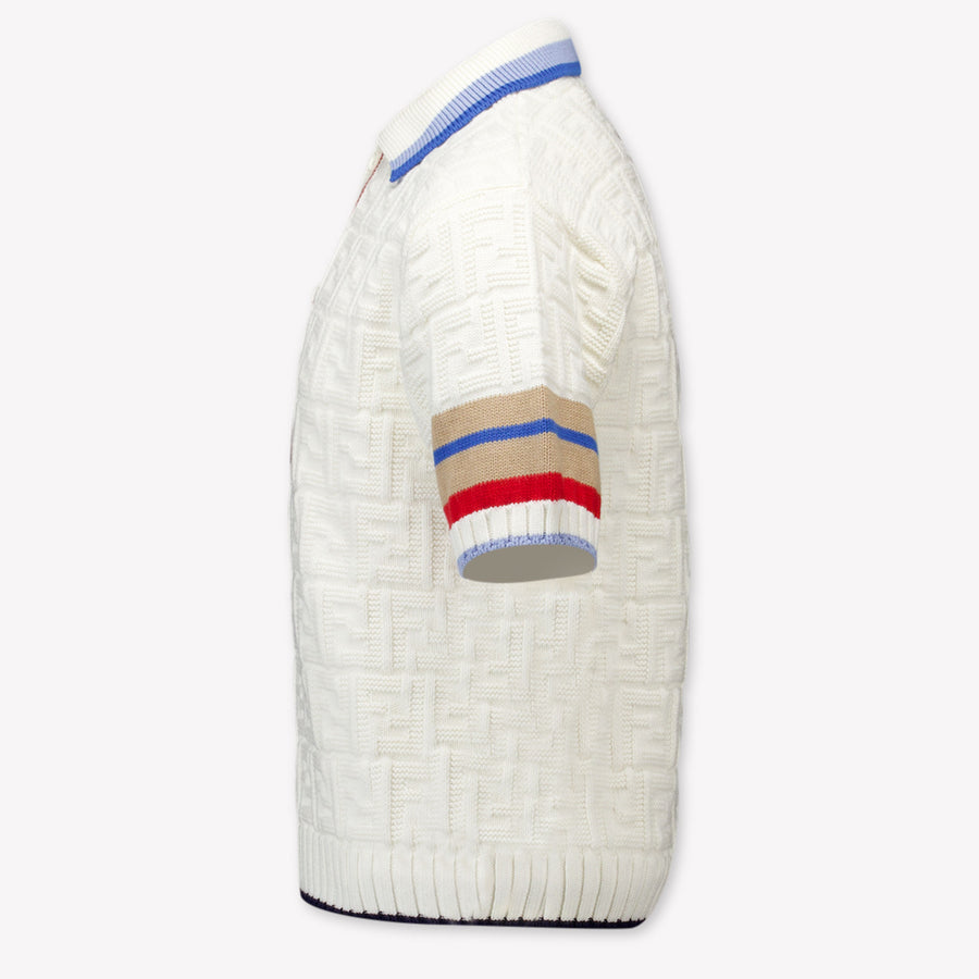Fendi Ragazzo Ragazzi Polo Off White