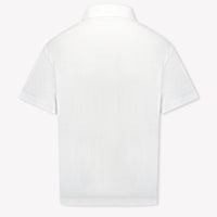 Fendi Kinder Jongens Polo In Off White