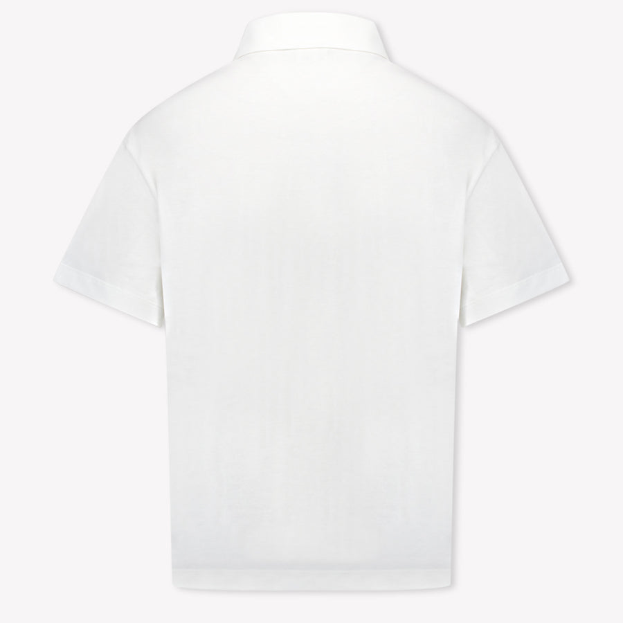 Fendi Kinder Jongens Polo In Off White