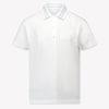 Fendi Enfant Garçons Polo Blanc