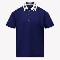 Fendi Ragazzo Ragazzi Polo Navy