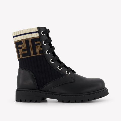Fendi Unisex Stivali in Nero