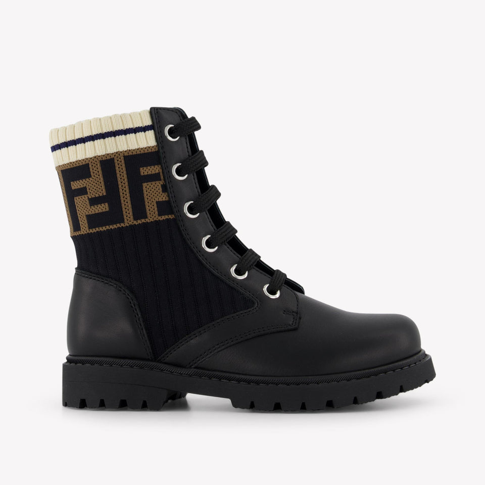 Fendi Unisex Botas en Negro