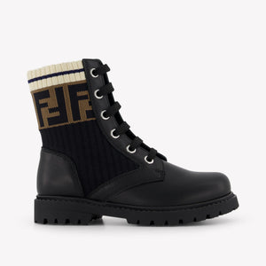 Fendi Meisjes Laarzen In Zwart