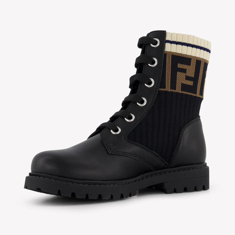 Fendi Unisex Botas en Negro