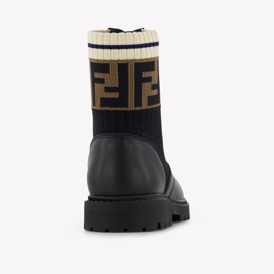 Fendi Meisjes Laarzen In Zwart