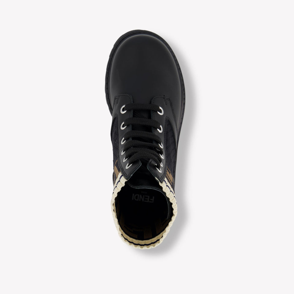 Fendi Unisex Botas en Negro