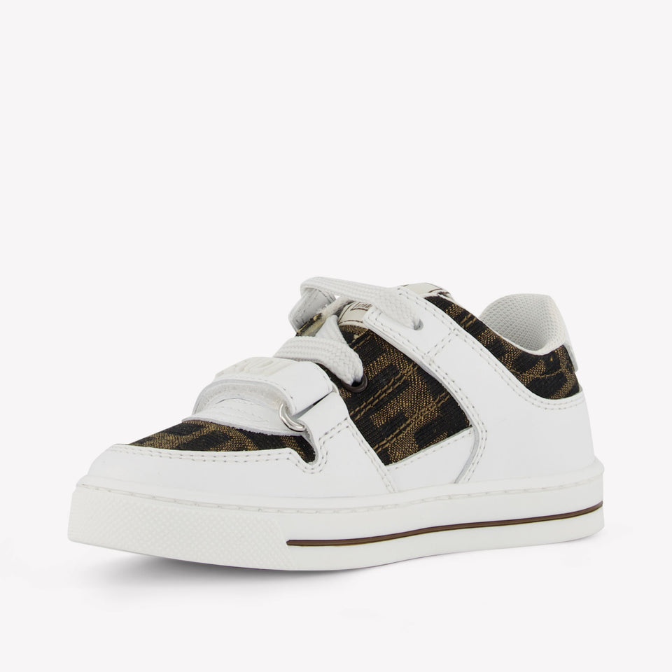 Fendi Unisex Sneakers  White