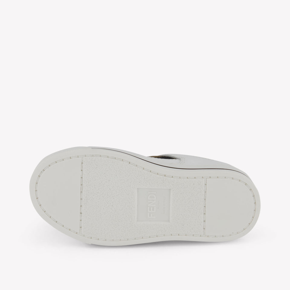 Fendi Unisex Sneakers  White