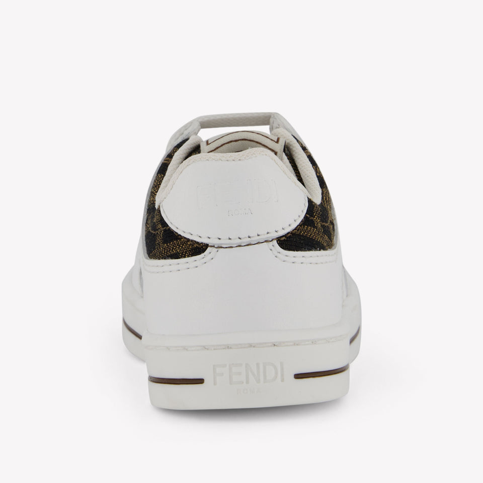 Fendi Unisex Sneakers  White