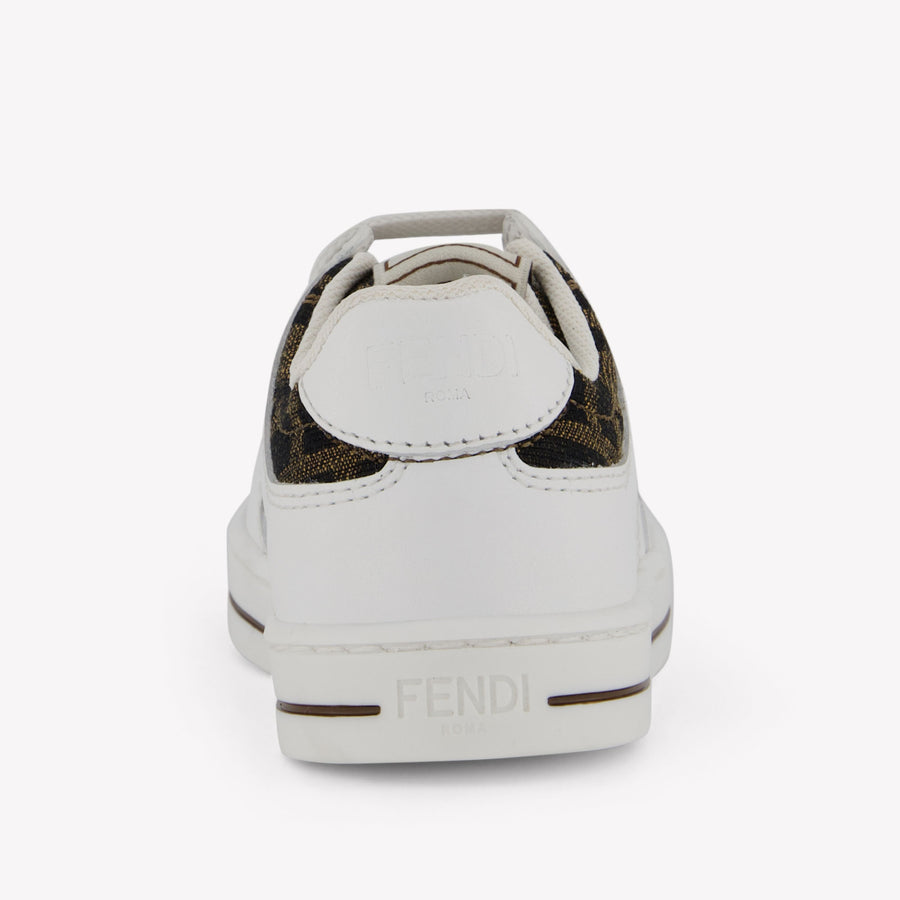 Fendi Unisexe Baskets Blanc