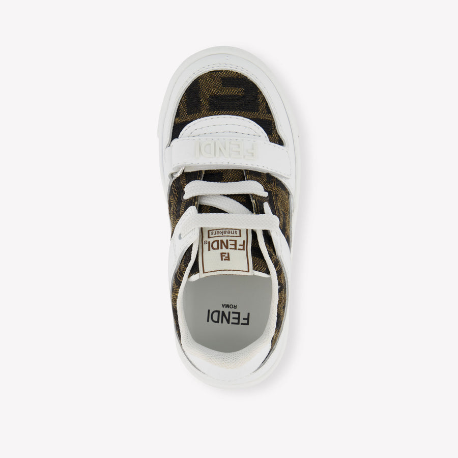 Fendi Unisexe Baskets Blanc