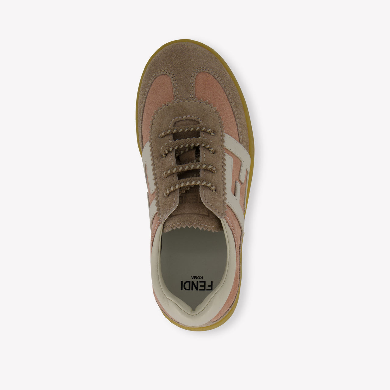 Fendi Unisexe Baskets Beige