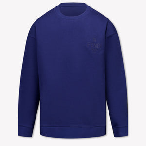 Fendi Enfant Unisexe Pull Navy