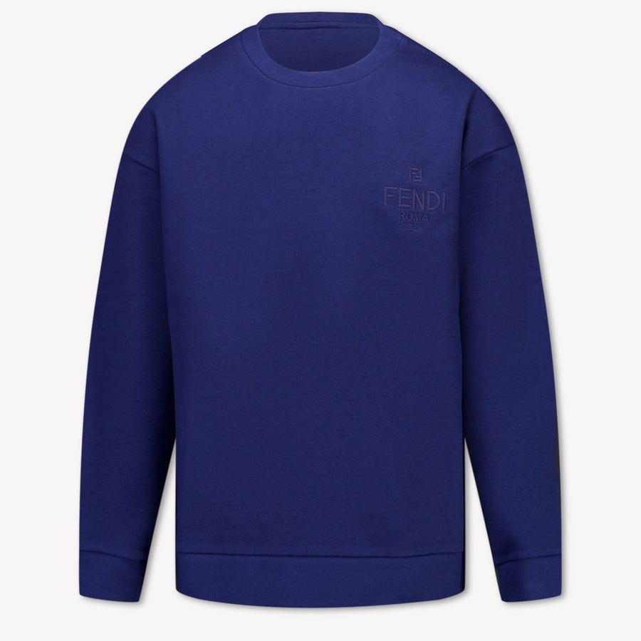 Fendi Enfant Unisexe Pull Navy