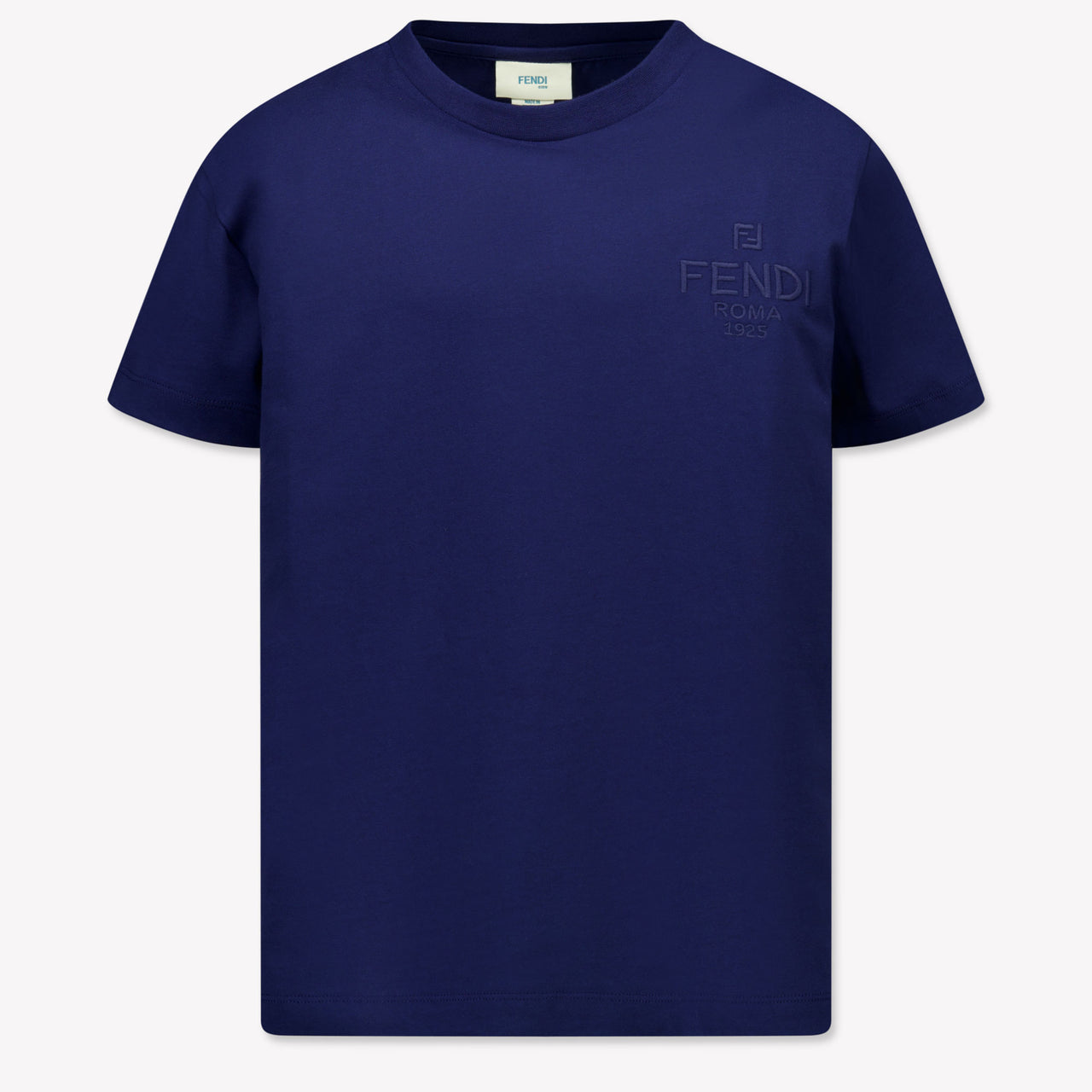 Fendi Niño Unisex Camiseta en Navy