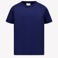 Fendi Niño Unisex Camiseta en Navy