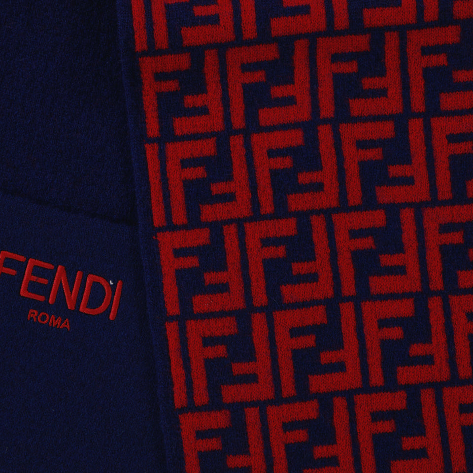 Fendi Enfant Unisexe Foulard Navy