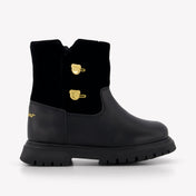 Moschino Bébé Filles Botter Noir