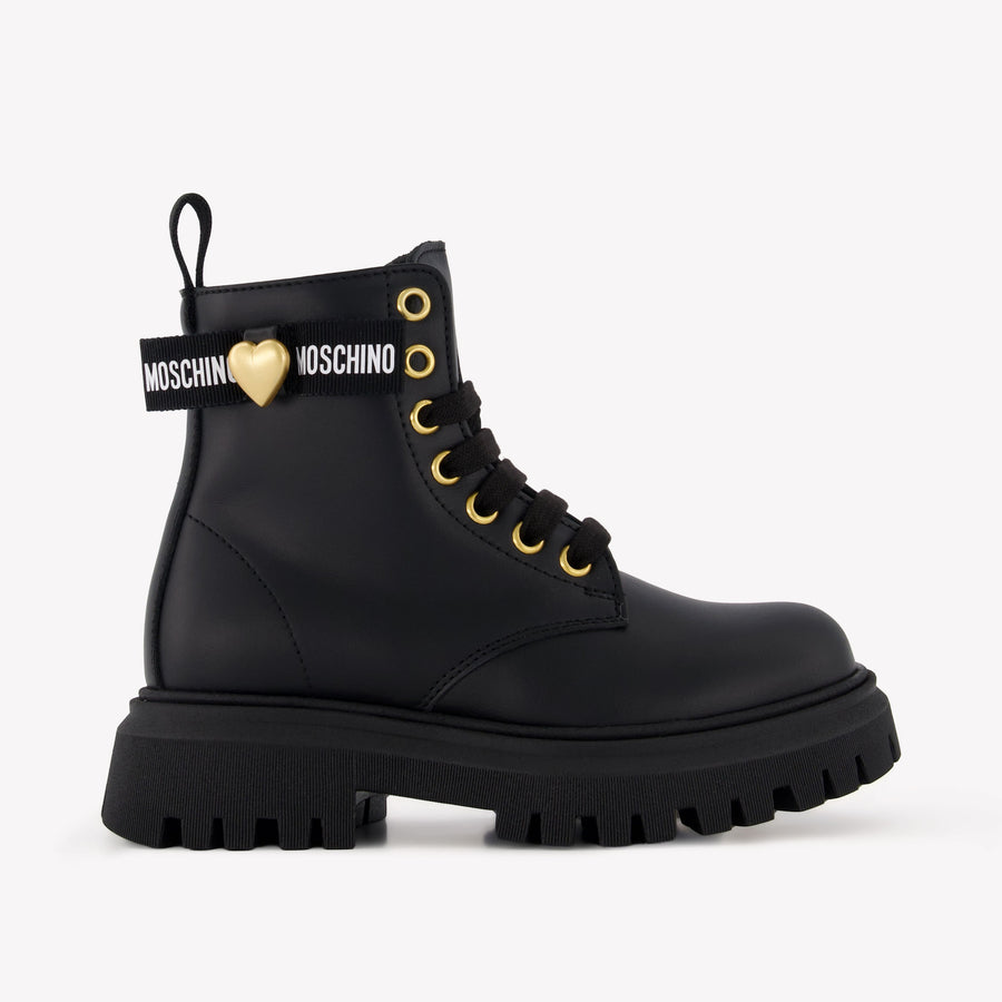 Moschino Girls Sneakers in Black