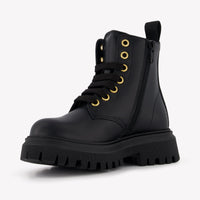 Moschino Meisjes Sneakers In Zwart