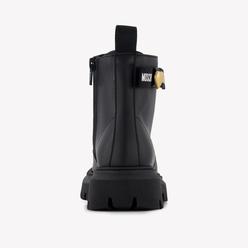 Moschino Girls Sneakers  Black