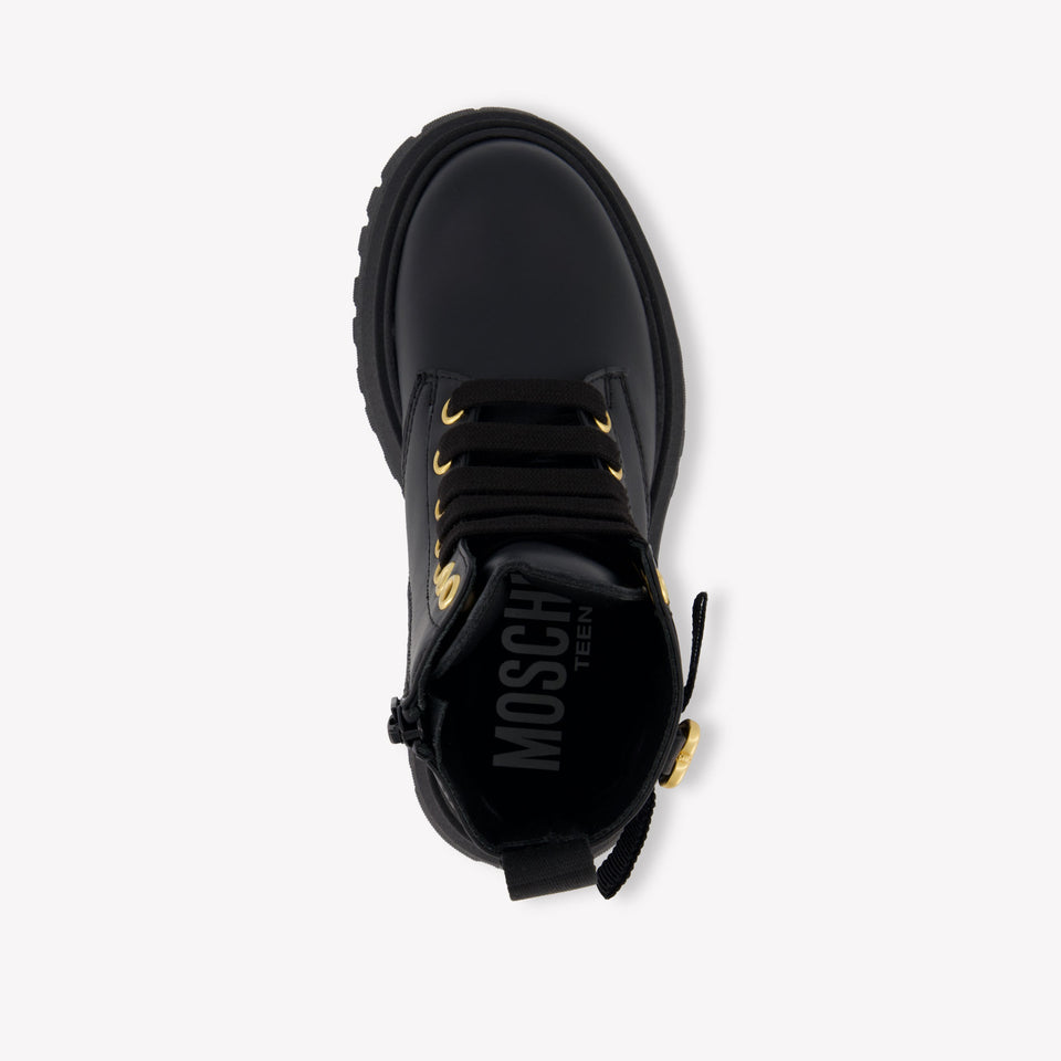 Moschino Girls Sneakers  Black