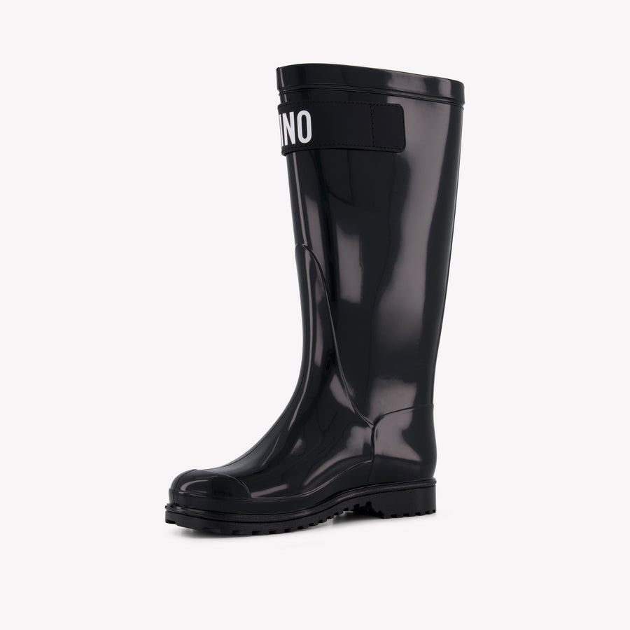 Moschino Filles Botter Noir