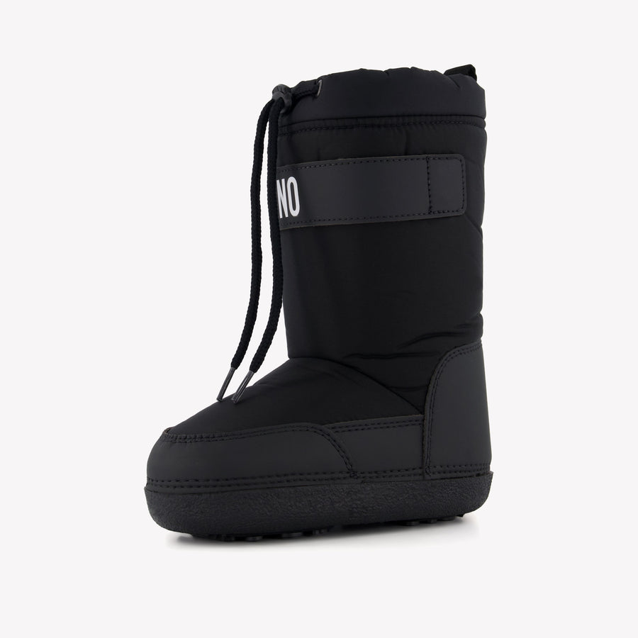 Moschino Meisjes Snowboots In Zwart