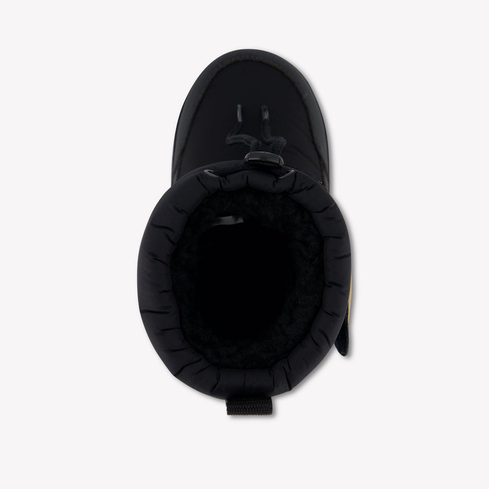 Moschino Meisjes Snowboots In Zwart