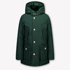 Woolrich Enfant Garçons Veste d'hiver Vert Foncé