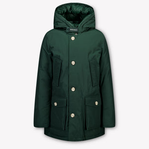 Woolrich Kinder Jongens Winterjas In Donker Groen
