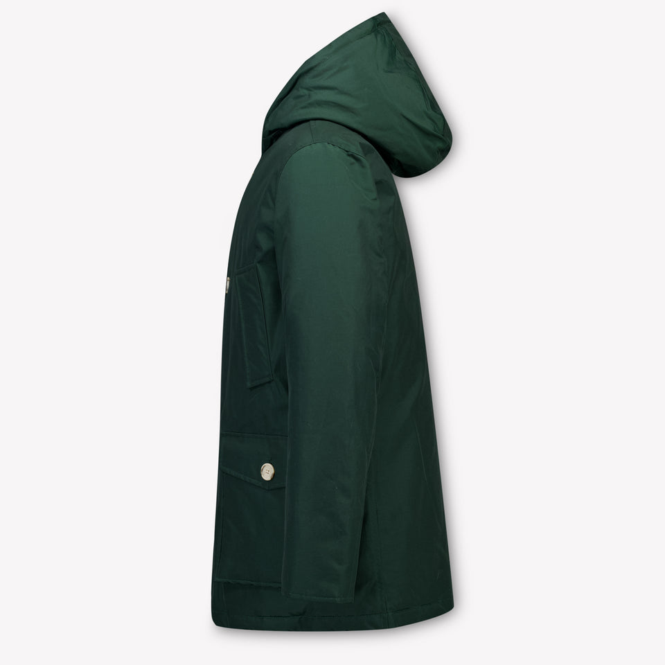 Woolrich Kinder Jungen Winterjacke Dunkelgrün