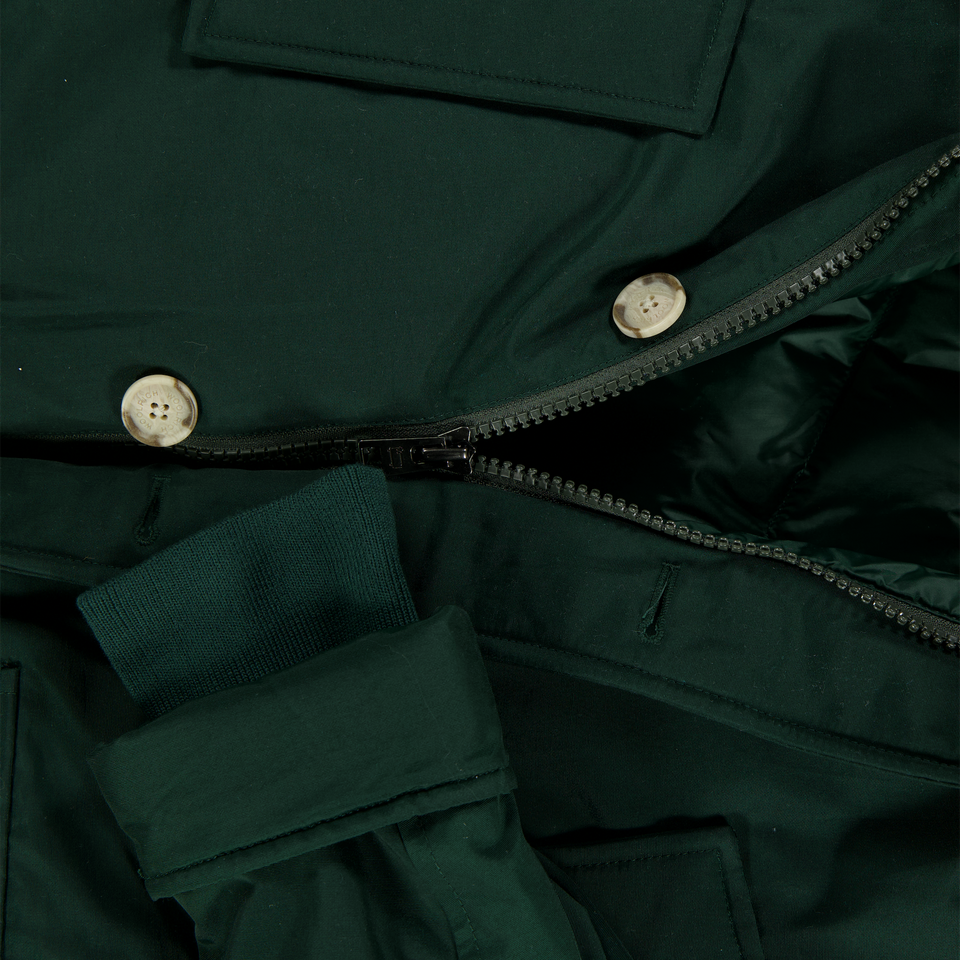 Woolrich Kinder Jungen Winterjacke Dunkelgrün