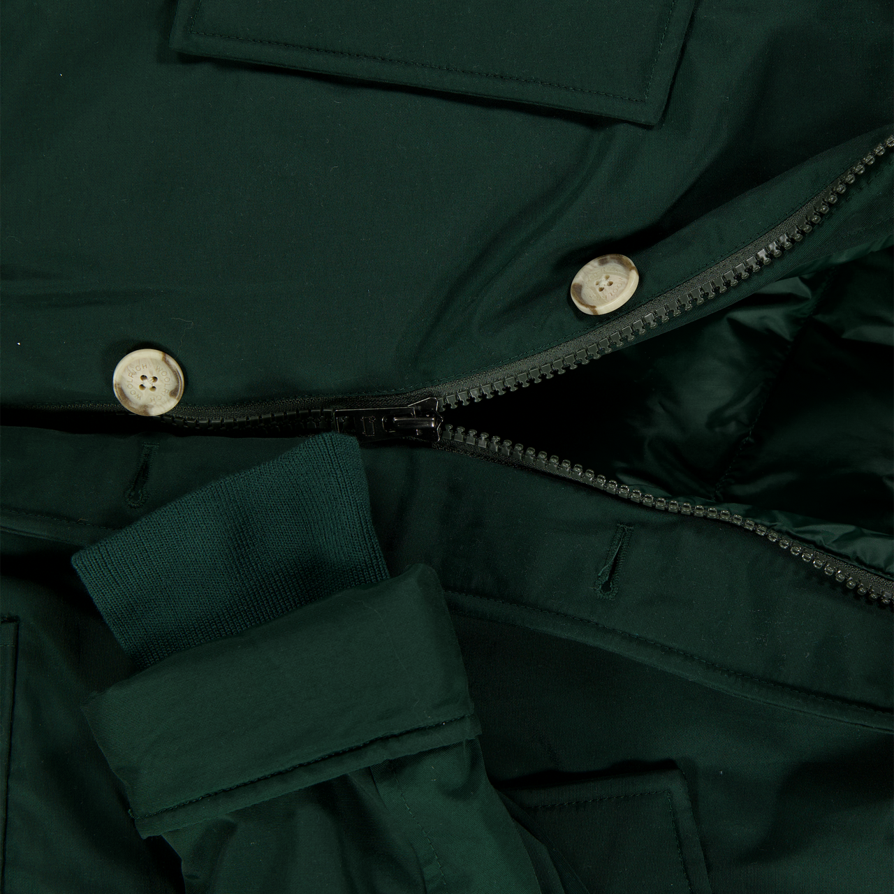 Woolrich Kinder Jongens Winterjas In Donker Groen