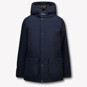 Woolrich Niño Chicos Chaqueta de invierno Navy