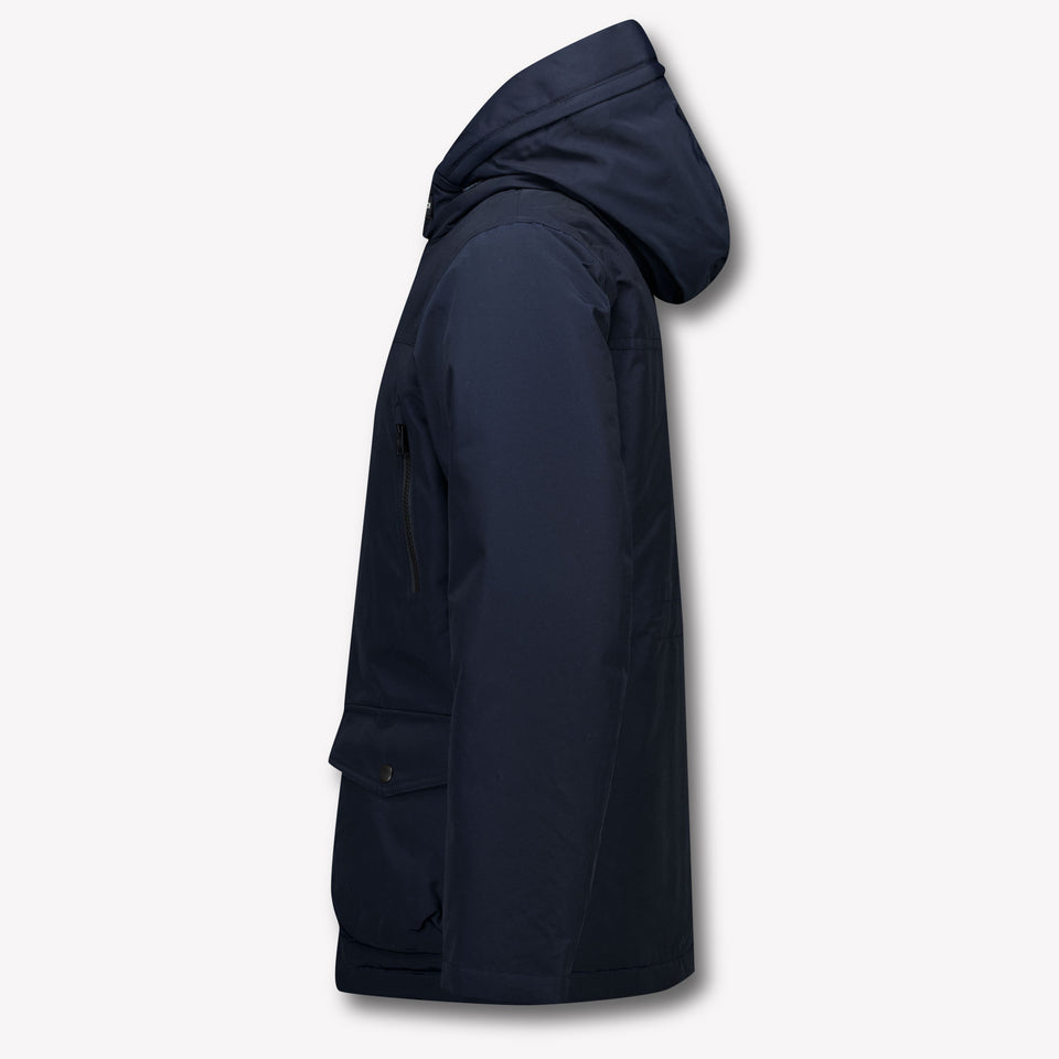 Woolrich Niño Chicos Chaqueta de invierno Navy