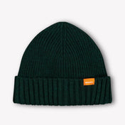 Woolrich Ragazzo Ragazzi Cappello in Verde Scuro