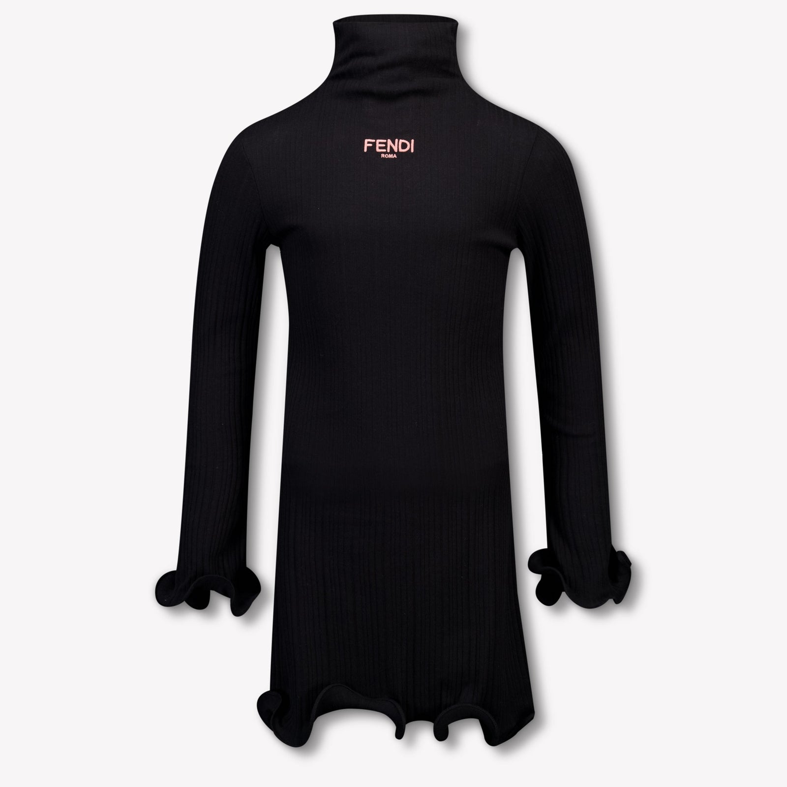 Fendi Kinder Mädchen Kleid Schwarz