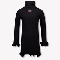 Fendi Enfant Filles Robe Noir