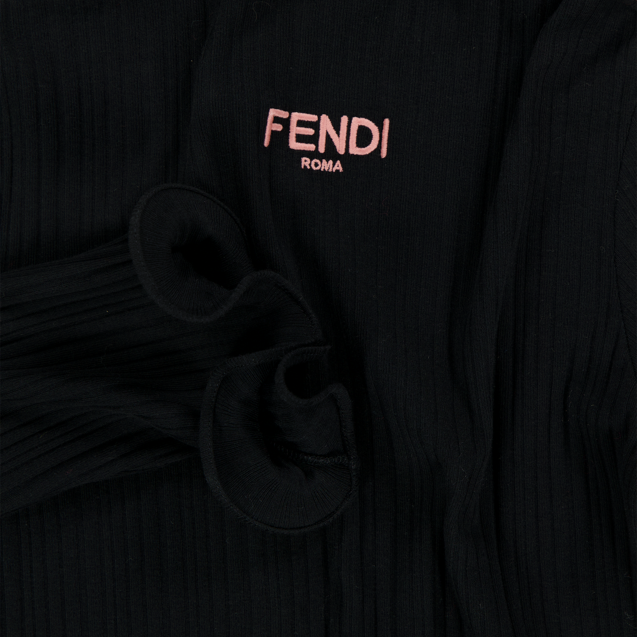 Fendi Enfant Filles Robe Noir