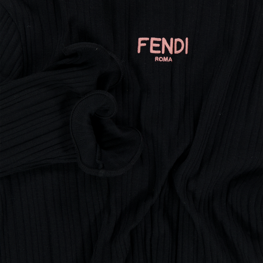 Fendi Ragazzo Ragazze Maglietta dentro Nero