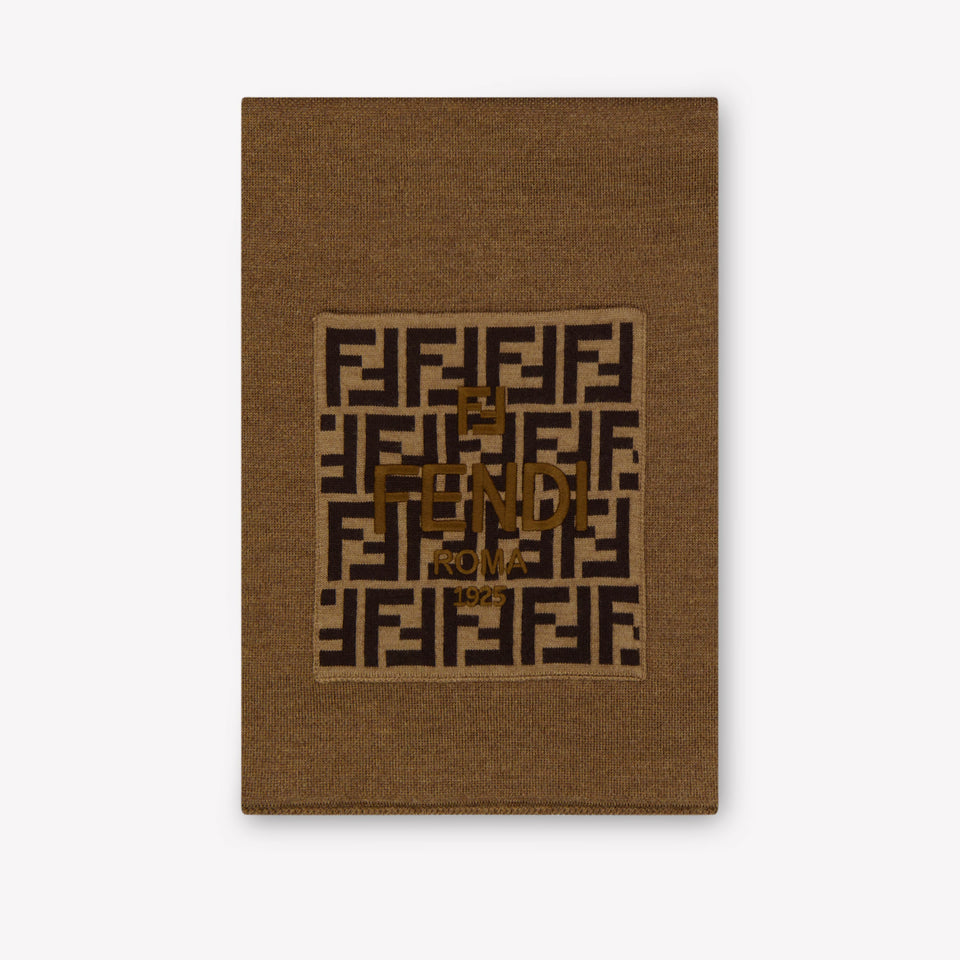 Fendi Enfant Unisexe Foulard Camel
